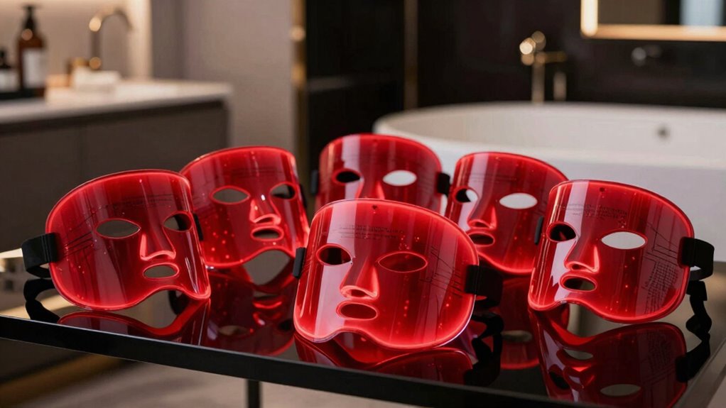 top luxury red light masks