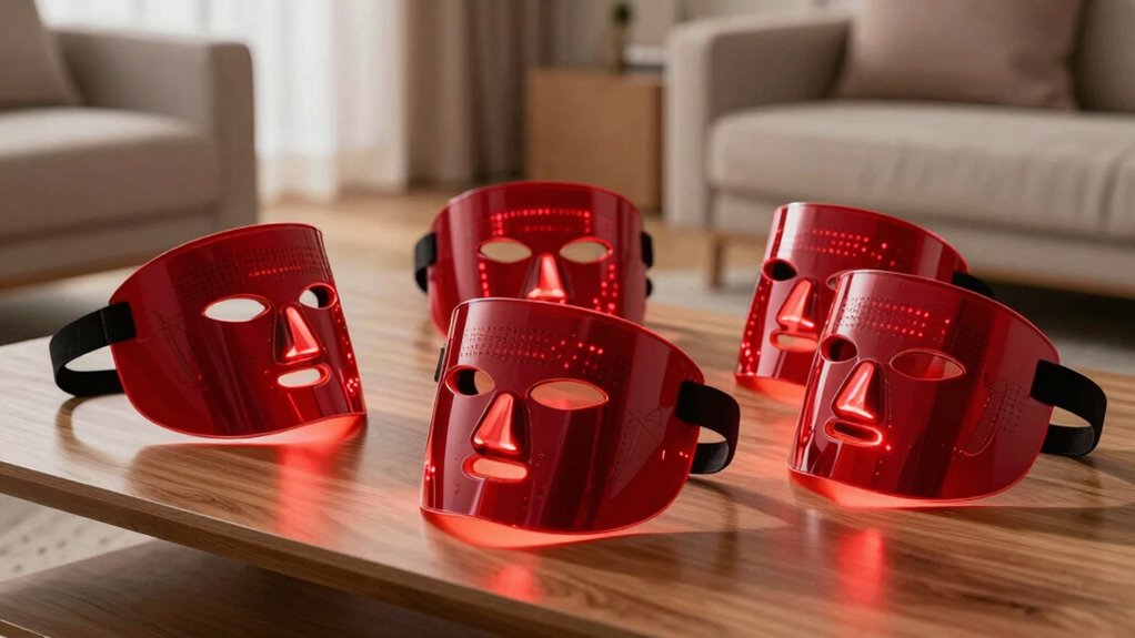 top red light masks