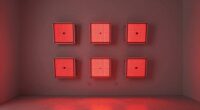 top red light panels