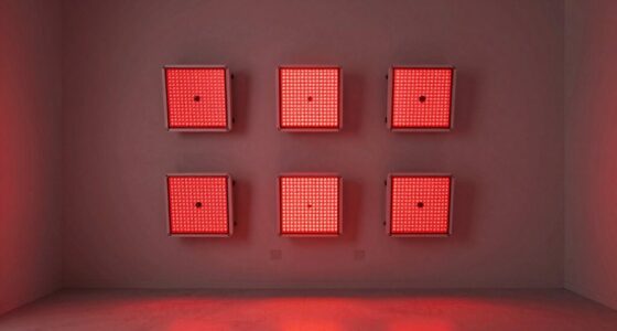top red light panels