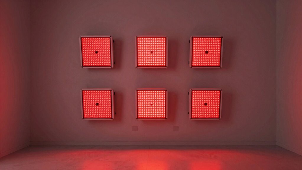 top red light panels
