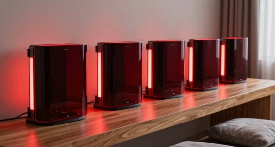 top red light panels