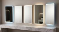 top touch control vanity mirrors