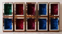 top velvet jewelry cabinets