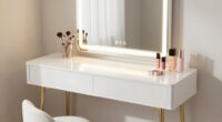 top white vanity sets