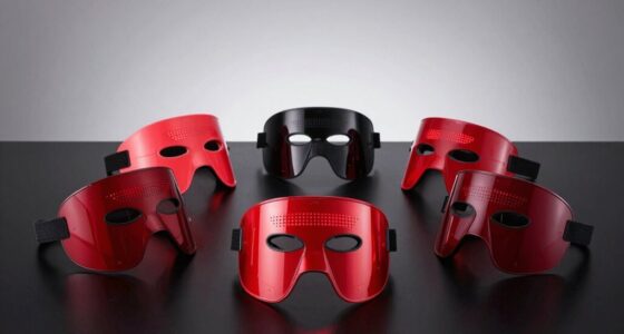 top wireless red light masks