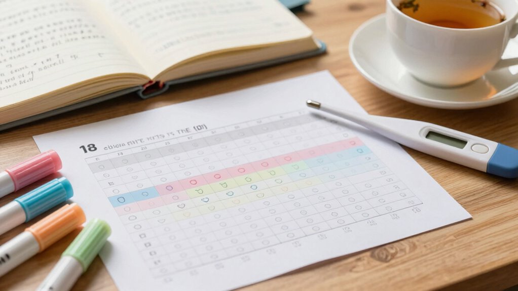 track symptoms and patterns