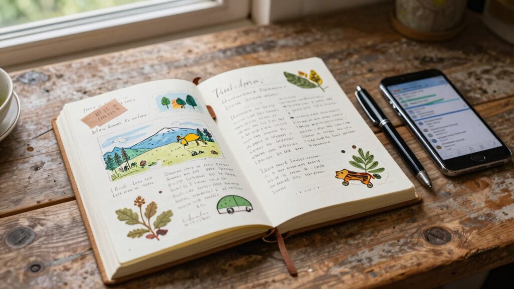 travel journaling preparation tips