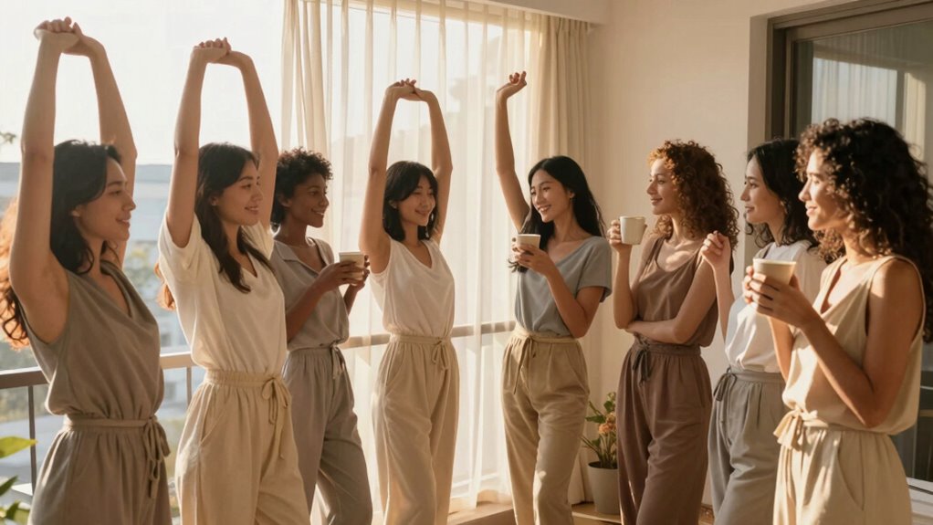 urban women struggle mornings