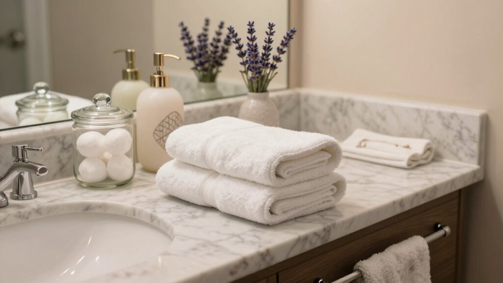 warm private cozy bathroom