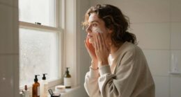 women discussing morning beauty routines