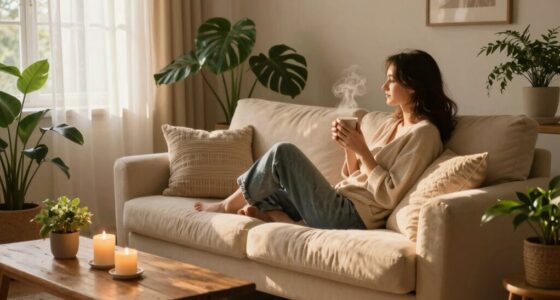 women embracing relaxed routines