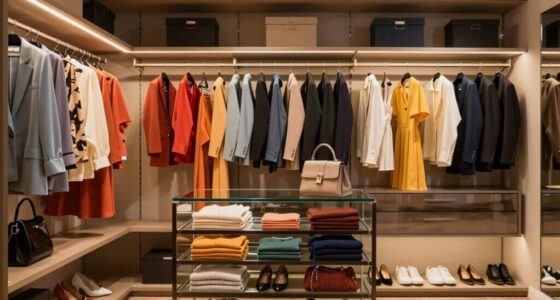women reconsider closet organization