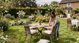 Homes for sale in England with great gardens for parties – in pictures