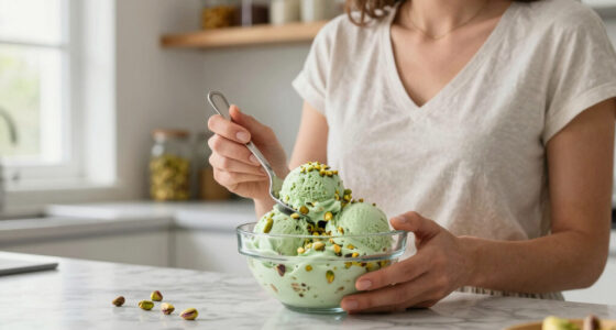 Frozen Pistachio Desserts