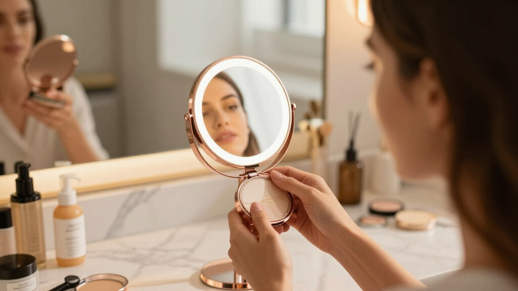 15 Best Compact LED Makeup Mirrors for Travel and Touch-Ups in 2026