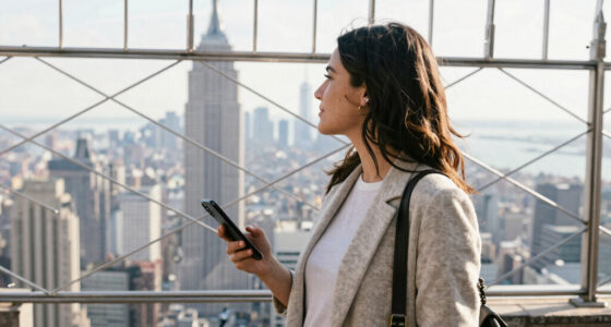 Couple On Empire State Building