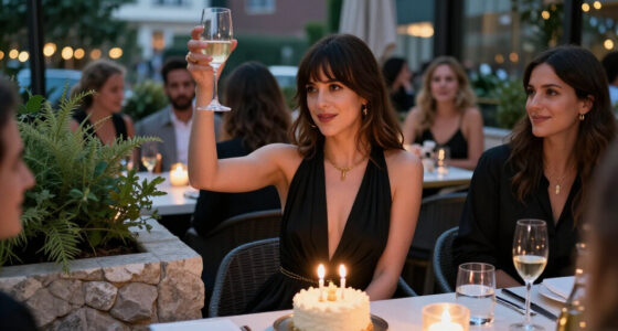 Dakota Johnson Starts Her Birthday Celebrations Early In Versace