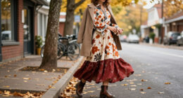 How To Wear A '70S Boho Blouse With Granny Skirts This Autumn 2026