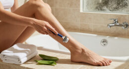 Schick Intuition Sensitive Skin Women's Razor W/ 4 Blade Refills & Organic Aloe $9.60 W/ S&S